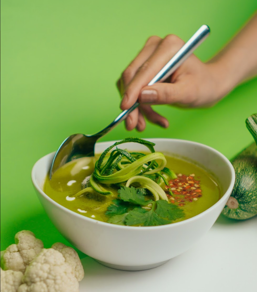 Bulk Zucchini-Cilantro-Cauliflower Soup (9 x 50 oz bags)