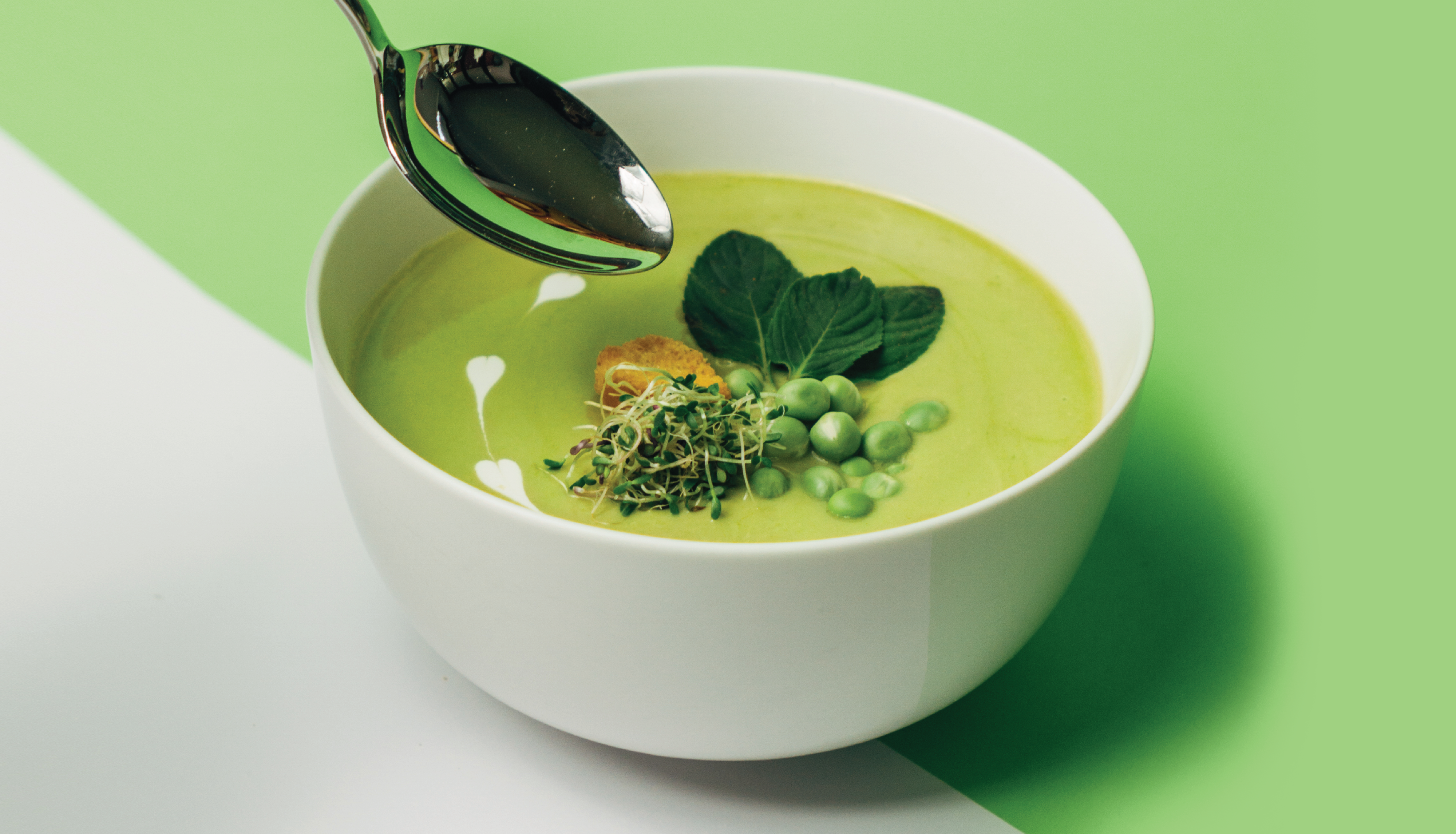 Bulk Zucchini-Cilantro-Cauliflower Soup (9 x 50 oz bags)